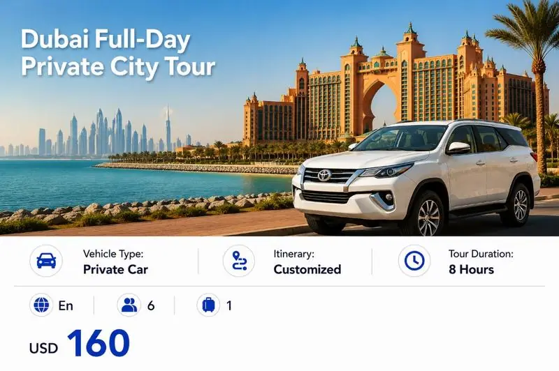 Dubai Full-Day Private City Tour